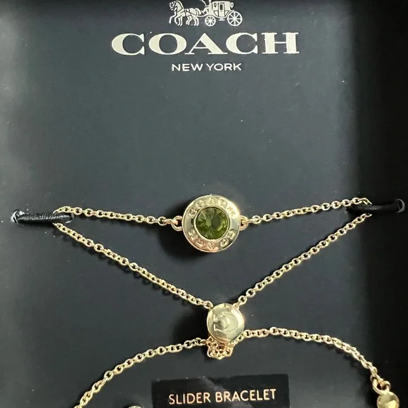 Coach Open Circle Slider Bracelet - Picture 2 of 5